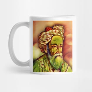 Omar Khayyam Snow Portrait | Omar Khayyam Artwork 15 Mug